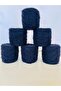 Navy Blue Fine Elite Moher Knitting Yarn 200Gr - 2