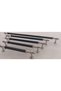 North Rome 320 mm Black-Chrome Luxury Modern Drawer Cabinet Cloakroom Furniture Handles