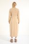 50685 - Stylish Comfortable Knitwear Women's Full Length Dress with Crew Neck - 8