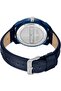 Fast Lane Men's 46mm Analog Watch with Blue Leather Strap - 8