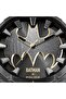 The Bat 45mm Men's Analog Antique Grey/Antique Gold Dial with Black/Yellow Leather - 4