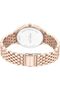 Chelsea Modern Classic Women's 36mm Quartz Watch with Burgundy Dial & Rose Gol - 5