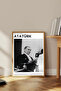 One Piece Wooden Framed Ataturk Painting Tk1605 - 2