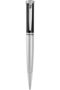Gridget Pen Stainless Steel Clip Textured Barrel Iconic P Logo Black Finish