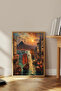 One Piece Wooden Framed Living Room Hall Kitchen Table Tk1609 - 2