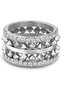Ulua Rose Silver with Crystals for Women's 52MM
