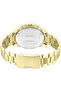 Malawi Men's 45mm Multifunction Watch with Satin Dark Green Dial & 316L Ion-Plated Gold Stain - 7