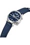 Automated Gents Analog Watch with Textured Leather Strap - 3