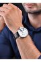 Underlined Gents Watch With Genuine Leather Strap 5 Atm - 6