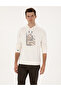 Ecru Regular Fit Sweatshirt 50313893-Vr019 - 3