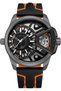 Underlined Gents Watch With Genuine Leather Strap 5 Atm