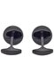 - Unroll Cufflink For Men Blk With Blue-Orange Laser Lens - 8