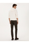 Brown Slim Fit Jean Pants 50315302-Vr163 - 4