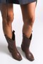Thalyven Women's Short Boots 00126040 Tan Skin - 3