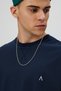 Heavy Jersey Oversize Short Sleeve T-Shirt – Midnight Blue – 100% Cotton - 3