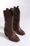 Thalyven Women's Short Boots 00126040 Tan Skin - 6