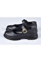 Mary Jane Moccasin Loafer Ballet Casual Comfortable Lightweight Trendy Belted Ballet Shoes - 6