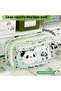 2025 New Girls Pencil Case Panda(Plush One Brooch+ Doll+5 Pcs Stickers+2 Clips) - 3