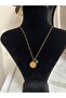 Ataturk Figured Evil Eye Beaded Steel Necklace - 4