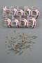 Set of 200 Assorted Bulk Pins - Turban, Scarf, Shawl, Wedding, Henna, Engagement, Nikah, Circumcision Jewelry Pins