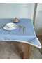Organic Linen Cotton Soft Easy Iron Cream Guipure Tablecloth - 4