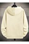 Unisex Plus Size Printed Hoodie Sweatshirt - 3