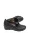 K144 Leather- Low Heel Women's Classic Shoes - Black - 6