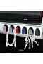 Auto Stone Glove Box Hanger Multifunctional Glittering Stone Sticky Organizer 2 Pieces - 2
