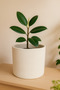 Jute Wicker Multi-Purpose Decorative Organizer Flower Pot Basket Garden Organizer Basket Width 25 Length 20 cm - 4