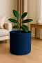 Jute Wicker Multi-Purpose Decorative Organizer Flower Pot Basket Garden Organizer Basket Width 25 Length 20 cm - 2