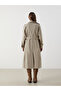 Xside Jacket Collar Oversize Women's Trench Coat (W5) - 4