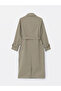 Xside Jacket Collar Oversize Women's Trench Coat (W5) - 6