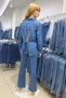 New Women's Denim Shirt with Waist Detail