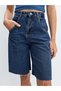 Vizyon New Season Bermuda Fit Women's Jean Shorts - 3