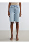 Nevavm Bermuda Fit Women's Jean Shorts with a Difference - 2