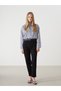 Lcw Jeans Black Mom Fit Women's Jeans Pants with Waist Belt