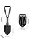 Portable Folding Shovels, Collapsible Camping Shovel with Nylon Carrying Pouch and High Carbon Steel - 3