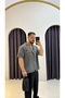 Oversize Modal Short Sleeve Shirt - 3