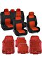 California Universal Fit Polypro Car Seat Covers, Full Set – Front and Rear Split Bench Protection