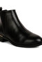 Women Black Metallic Sling Detail Chelsea Boots - 4