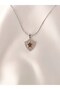 Women's Steel Zircon Stone Plate Star Necklace