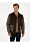Brown Faux Leather Coat 50308727-Vr029 - 3
