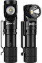 L1 Rechargeable LED Flashlight, 2000 Lumens, 180° Rotating Dual Light, IP68