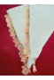 Rosemary Handwork Needlework Writing, Scarf, Yemeni, Mevlüt Cover, Gift 4 Edges Embroidered. 2 Groups - 5