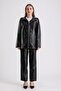Maroquin Leather Juliet Women's Leather Coat - 3
