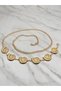 Snail Buckle Chain Belt Women's Belt Dress Belt Body Belt Waist Belt - 3