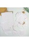 100% Organic Cotton 7-Piece Baby Girl Hospital Newborn Discharge Set / Suitable for Four Seasons Use - 4