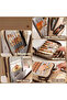 Cartoon Capybara Pencil Case Large Capacity Pen Bag Stationery Zipper Pencil Pouch Yellow - 3