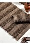 Ciremaya Cotton Bath Mat Set (60X100)(50X60)Coffee+ - 3