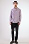 Men's Slim Fit Long Sleeve Blue Shirt